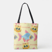 Tote Bag Chat Motif mignonne Colorful Animaux Animaux (Dos)