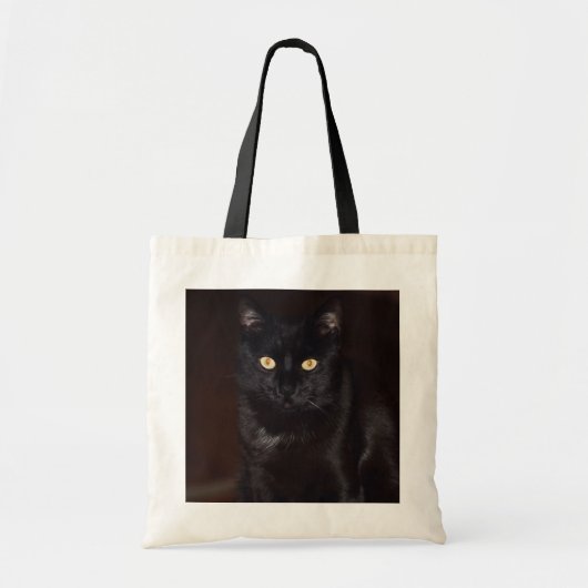 Tote Bag Chat noir (Devant)