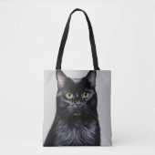 Tote Bag Chat noir (Devant)