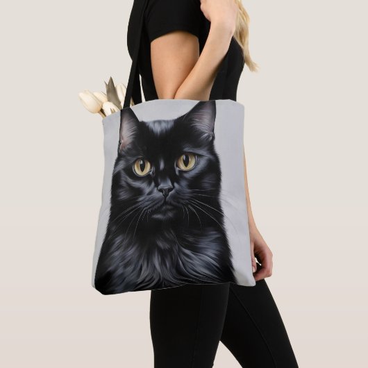Tote Bag Chat noir (De près)