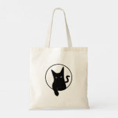 Tote Bag chat noir (Dos)