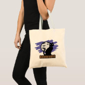 Tote Bag Chat noir (Devant (produit))