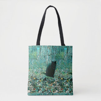 Tote Bag Chat noir