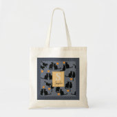 Tote Bag Chat noir (Devant)