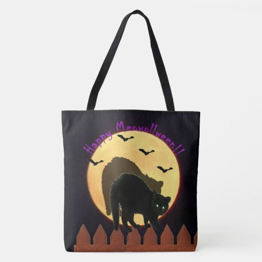Tote Bag Chat noir (Devant)