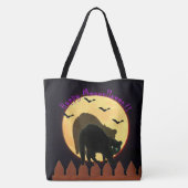 Tote Bag Chat noir (Dos)