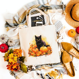 Tote Bag Chat noir