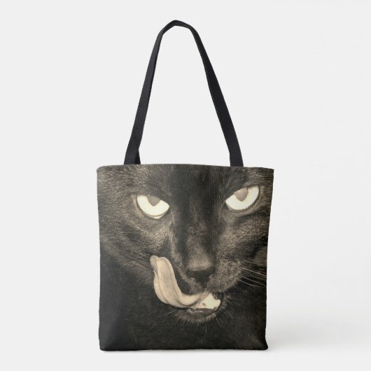 Tote Bag Chat noir (Dos)