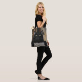 Tote Bag Chat Noir (Sur le modèle)