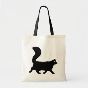 Tote Bag Chat noir à pied   Le cool Kitty Lover