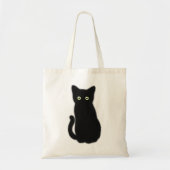 Tote Bag Chat noir, chaton mignon, plaisir spottaculaire (Devant)