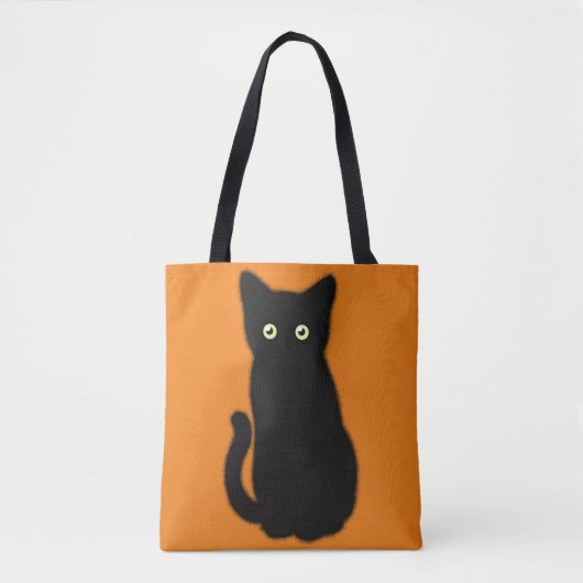 Tote Bag Chat noir, chaton mignon, plaisir spottaculaire (Devant)