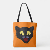 Tote Bag Chat noir d'Halloween (Dos)