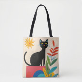 Tote Bag Chat noir Kiity (Devant)