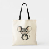 Tote Bag Chat Noir Meow Souris (Dos)