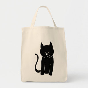Tote Bag Chat noir mignon