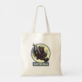 Tote Bag Chat noir ninja de shopping Artwork (Dos)