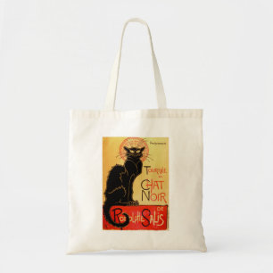 Tote Bag Chat noir vintage d'Art Nouveau Le Chat Noir