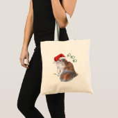 Tote Bag Chat Persan Calico Noël (Devant (produit))