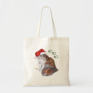 Tote Bag Chat Persan Calico Noël