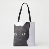 Tote Bag Chat, Portrait de Gus (Devant)