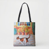 Tote Bag Chat Prowling, Louis Wain (Devant)