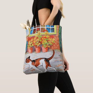 Tote Bag Chat Prowling, Louis Wain