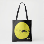 Tote Bag Chat sauvage (Devant)