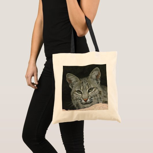 Tote Bag Chat sauvage (Devant (produit))