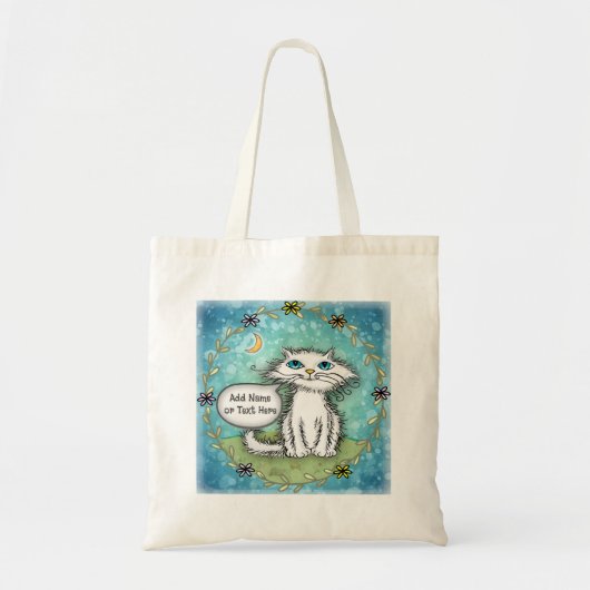 Tote Bag Chat Scraggles (Devant)