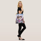 Tote Bag Chat Sheriff (Sur le modèle)