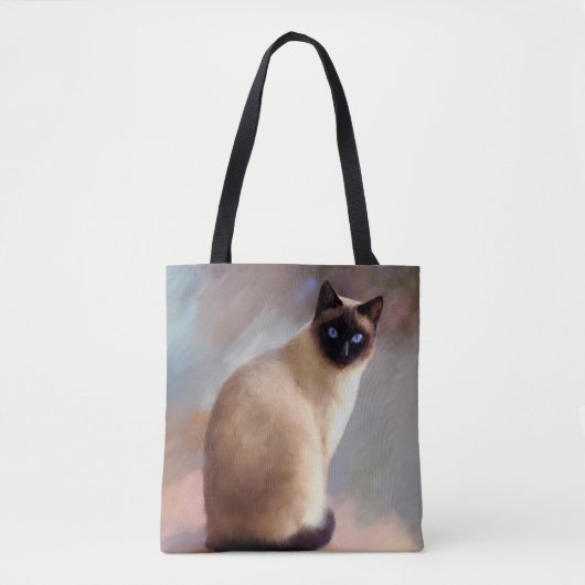 Tote Bag Chat Siamais 613 (Devant)