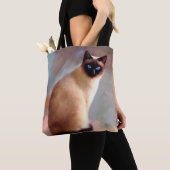 Tote Bag Chat Siamais 613 (De près)