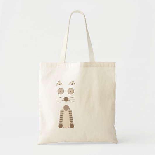 Tote Bag Chat simple (Devant)