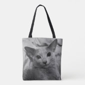 Tote Bag Chat souriant (Dos)