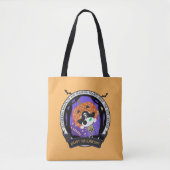 Tote Bag Chat squelette pirate (Devant)