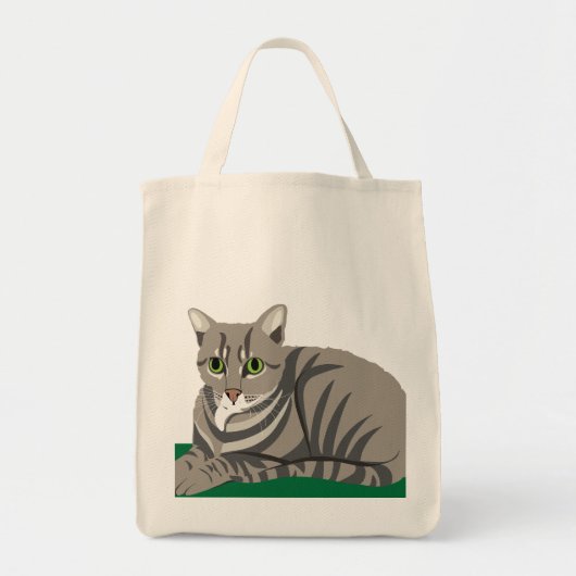 Tote Bag Chat Tigre (Devant)