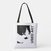 Tote Bag Chat tigré et cheval (Dos)