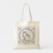 Tote Bag Chat tigré Mouser (Dos)
