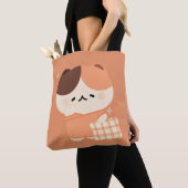 Tote Bag Chat Tortie Sleepy (De près)