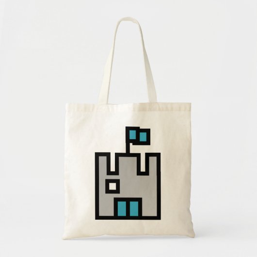 Tote Bag Château Bleu (Devant)