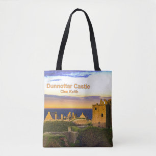 Tote Bag Château branché Dunnottar de l'Écosse — Clan Keith