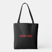 Tote Bag Château de Bloodmoon (Dos)