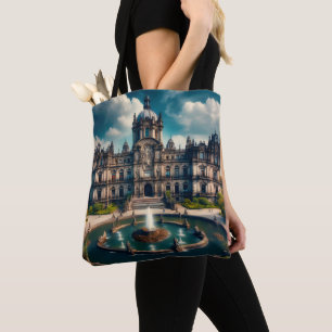 Tote Bag Château de Chapultepec Mexique Vintage voyage