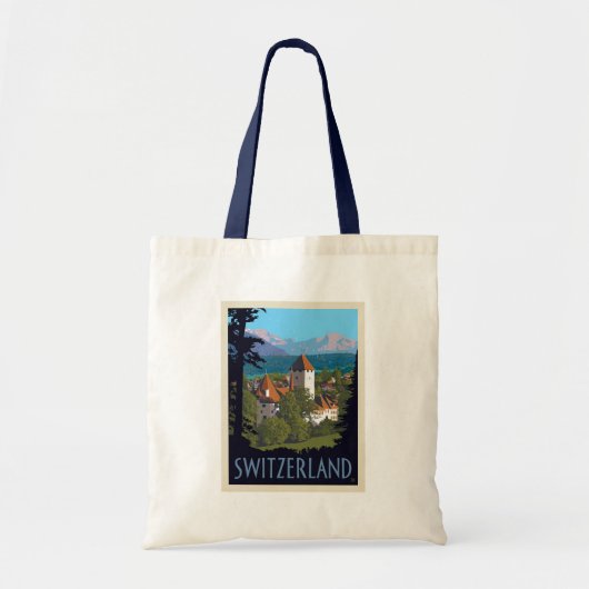Tote Bag Château de Chillon | Suisse (Devant)