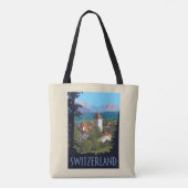 Tote Bag Château de Chillon | Suisse (Dos)