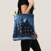 Tote Bag Château de la nuit froide Hollow (De près)