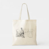 Tote Bag Château de Lichtenstein (Dos)