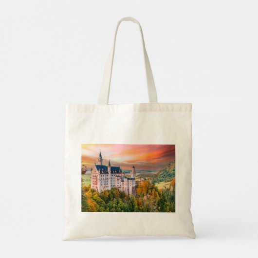 Tote Bag château de Neuschwanstein (Dos)
