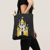 Tote Bag Château de Watercolor (De près)